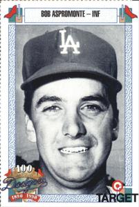1990 Target Dodgers #21 Bob Aspromonte Front