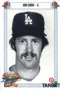 1990 Target Dodgers #151 Don Crow Front