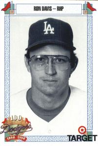 1990 Target Dodgers #170 Ron Davis Front