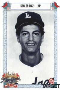 1990 Target Dodgers #184 Carlos Diaz Front