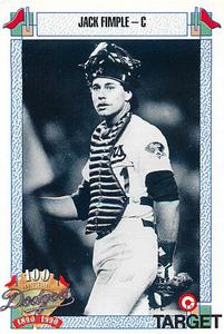 1990 Target Dodgers #243 Jack Fimple Front