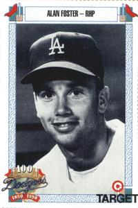 1990 Target Dodgers #251 Alan Foster Front