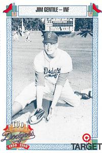 1990 Target Dodgers #274 Jim Gentile Front