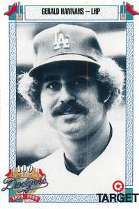 1990 Target Dodgers #315 Gerald Hannahs Front