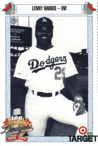 1990 Target Dodgers #320 Lenny Harris Front