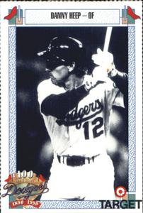 1990 Target Dodgers #329 Danny Heep Front