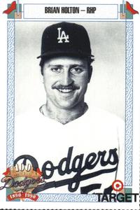 1990 Target Dodgers #354 Brian Holton Front