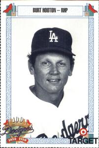 1990 Target Dodgers #356 Burt Hooton Front