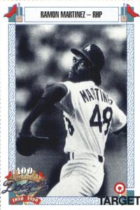 1990 Target Dodgers #489 Ramon Martinez Front