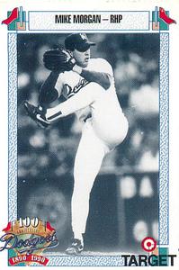 1990 Target Dodgers #553 Mike Morgan Front