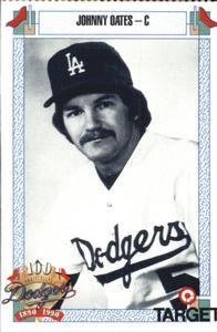 1990 Target Dodgers #582 Johnny Oates Front