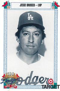 1990 Target Dodgers #593 Jesse Orosco Front