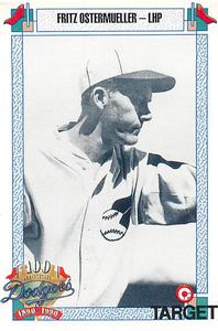 1990 Target Dodgers #598 Fritz Ostermueller Front