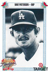 1990 Target Dodgers #609 Dave Patterson Front