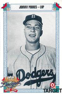1990 Target Dodgers #628 Johnny Podres Front