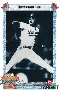 1990 Target Dodgers #634 Dennis Powell Front