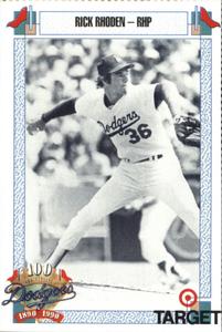 1990 Target Dodgers #662 Rick Rhoden Front
