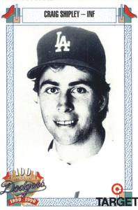 1990 Target Dodgers #730 Craig Shipley Front