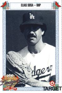 1990 Target Dodgers #755 Elias Sosa Front