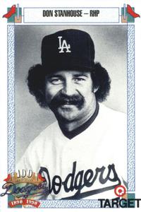 1990 Target Dodgers #763 Don Stanhouse Front