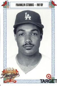 1990 Target Dodgers #780 Franklin Stubbs Front