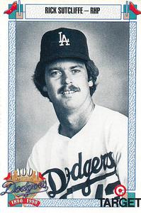 1990 Target Dodgers #785 Rick Sutcliffe Front