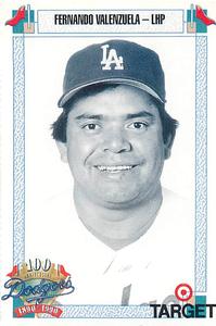 1990 Target Dodgers #815 Fernando Valenzuela Front