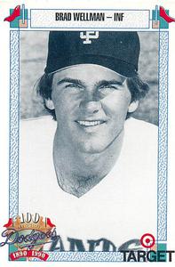 1990 Target Dodgers #845 Brad Wellman Front
