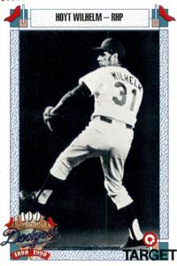 1990 Target Dodgers #858 Hoyt Wilhelm Front