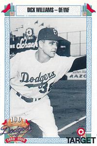 1990 Target Dodgers #861 Dick Williams Front