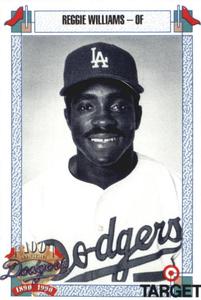 1990 Target Dodgers #862 Reggie Williams Front