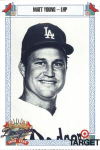 1990 Target Dodgers #883 Matt Young Front