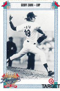 1990 Target Dodgers #886 Geoff Zahn Front