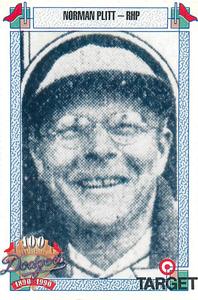 1990 Target Dodgers #1051 Norman Plitt Front