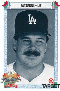 1990 Target Dodgers #1066 Ray Searage Front