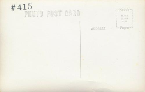 1966 James T. Elder Postcards #NNO Grover Resinger Back