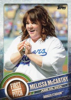2015 Topps - First Pitch #FP-19 Melissa McCarthy Front