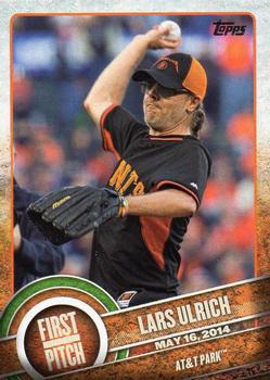 2015 Topps - First Pitch #FP-22 Lars Ulrich Front