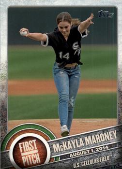 2015 Topps - First Pitch #FP-03 McKayla Maroney Front