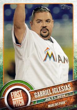 2015 Topps - First Pitch #FP-25 Gabriel Iglesias Front
