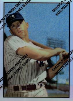 1997 Topps - Mickey Mantle Commemorative Reprints Finest Refractor #22 Mickey Mantle Front