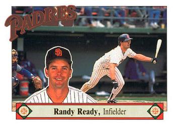1989 San Diego Padres #23 Randy Ready Front