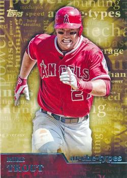 2015 Topps - Archetypes #A-4 Mike Trout Front