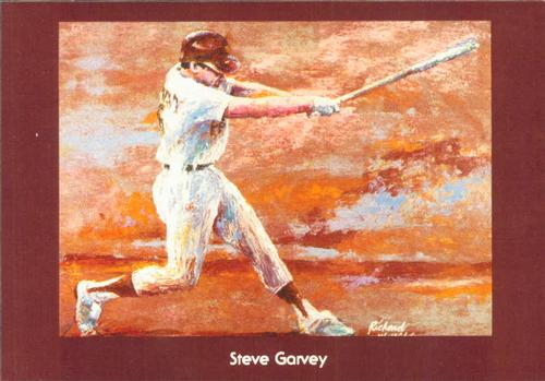 1985 Wallich Enterprises San Diego Padres Postcards #NNO Steve Garvey Front