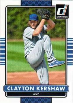 2015 Donruss #104 Clayton Kershaw Front