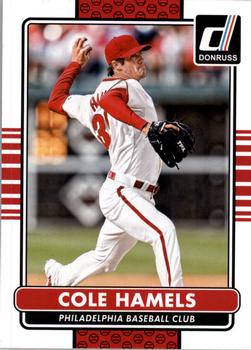 2015 Donruss #138 Cole Hamels Front
