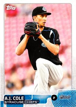 2015 Topps Pro Debut #56 A.J. Cole Front