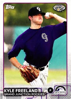 2015 Topps Pro Debut #96 Kyle Freeland Front