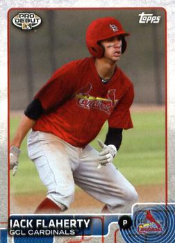 2015 Topps Pro Debut #121 Jack Flaherty Front
