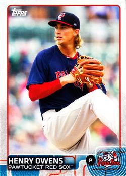 2015 Topps Pro Debut #143 Henry Owens Front